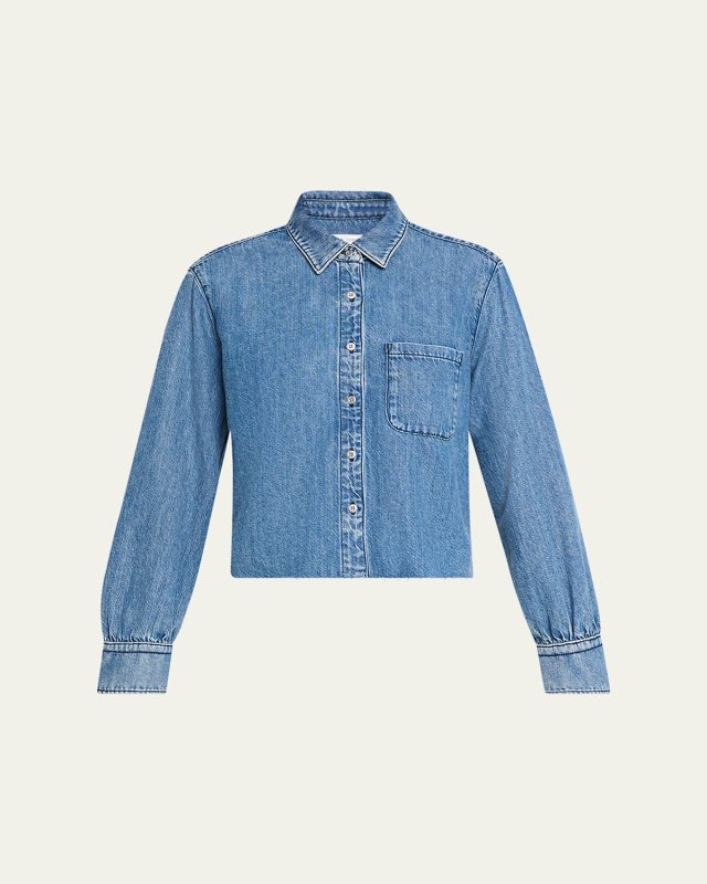 Ultra Featherweight Cropped Maxine Shirt